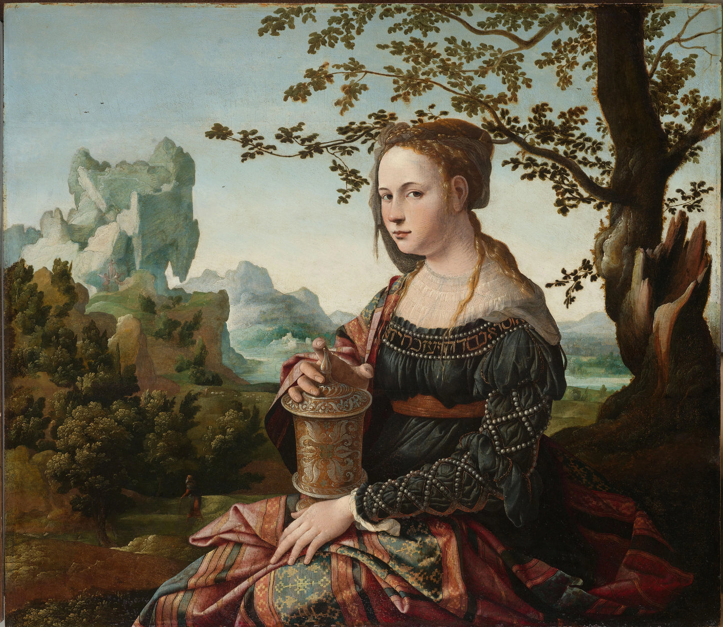 Mary Magdalene – Jan van Scorel Vintage Portrait Art Print | Wall Art Poster