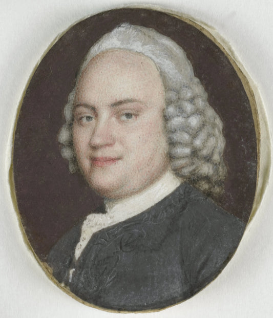 Portret van Pieter van Bleiswijk (1724-90), raadpensionaris van Holland – toegeschreven aan Jean-Etienne Liotard Vintage Art Print | Wall Art Poster