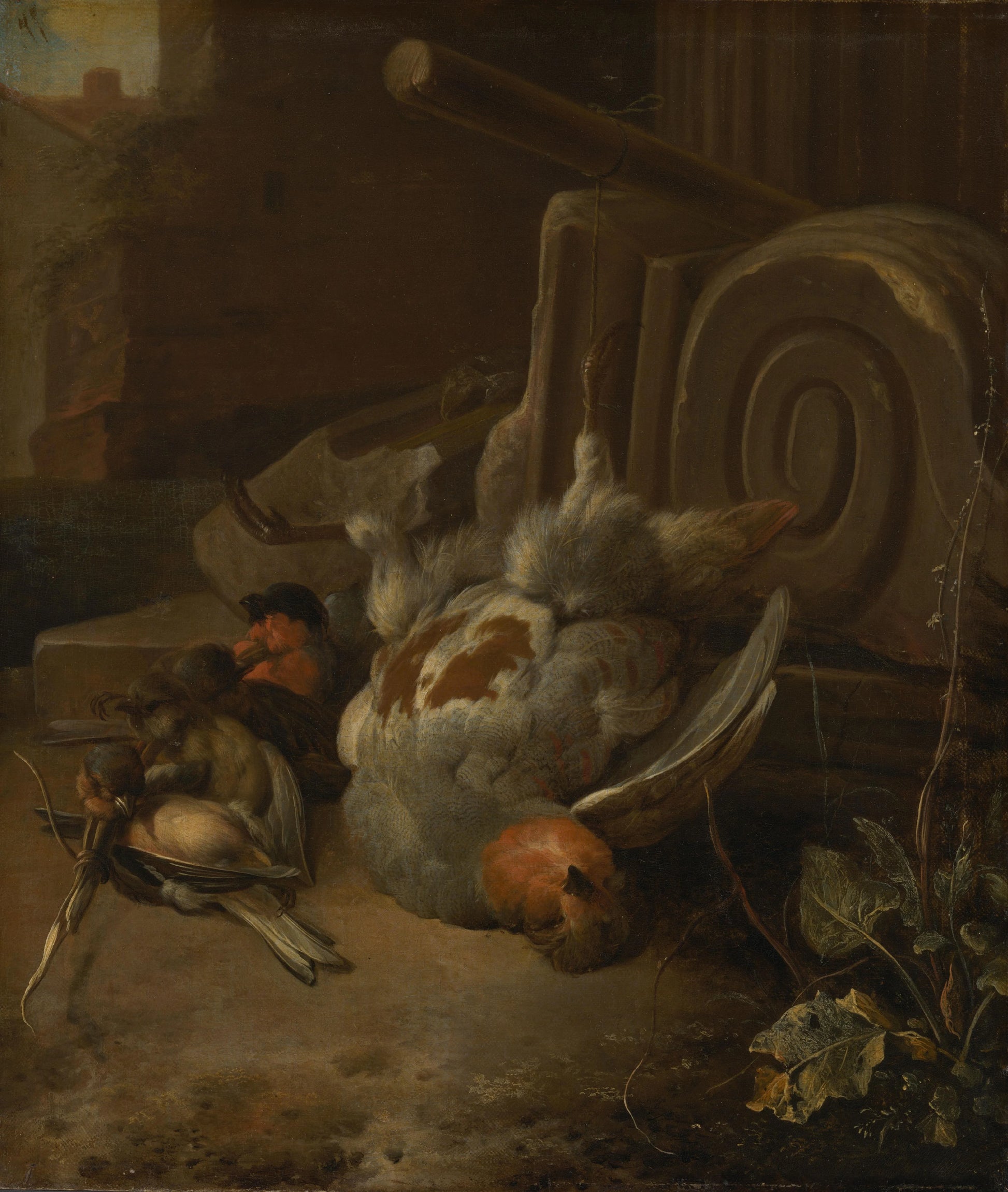 Dead Birds – Melchior d' Hondecoeter Vintage Still Life Art Print | Wall Art Poster