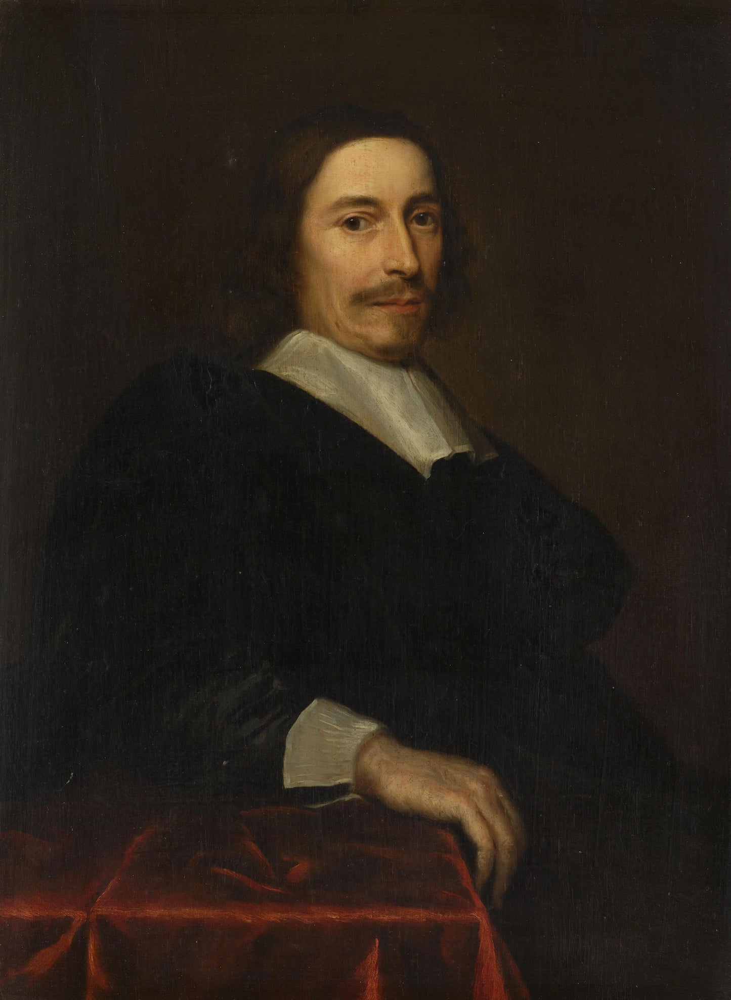 Portret van Jacob de Witt (1589-1674) – kopie naar anoniem Vintage Art Print | Wall Art Poster