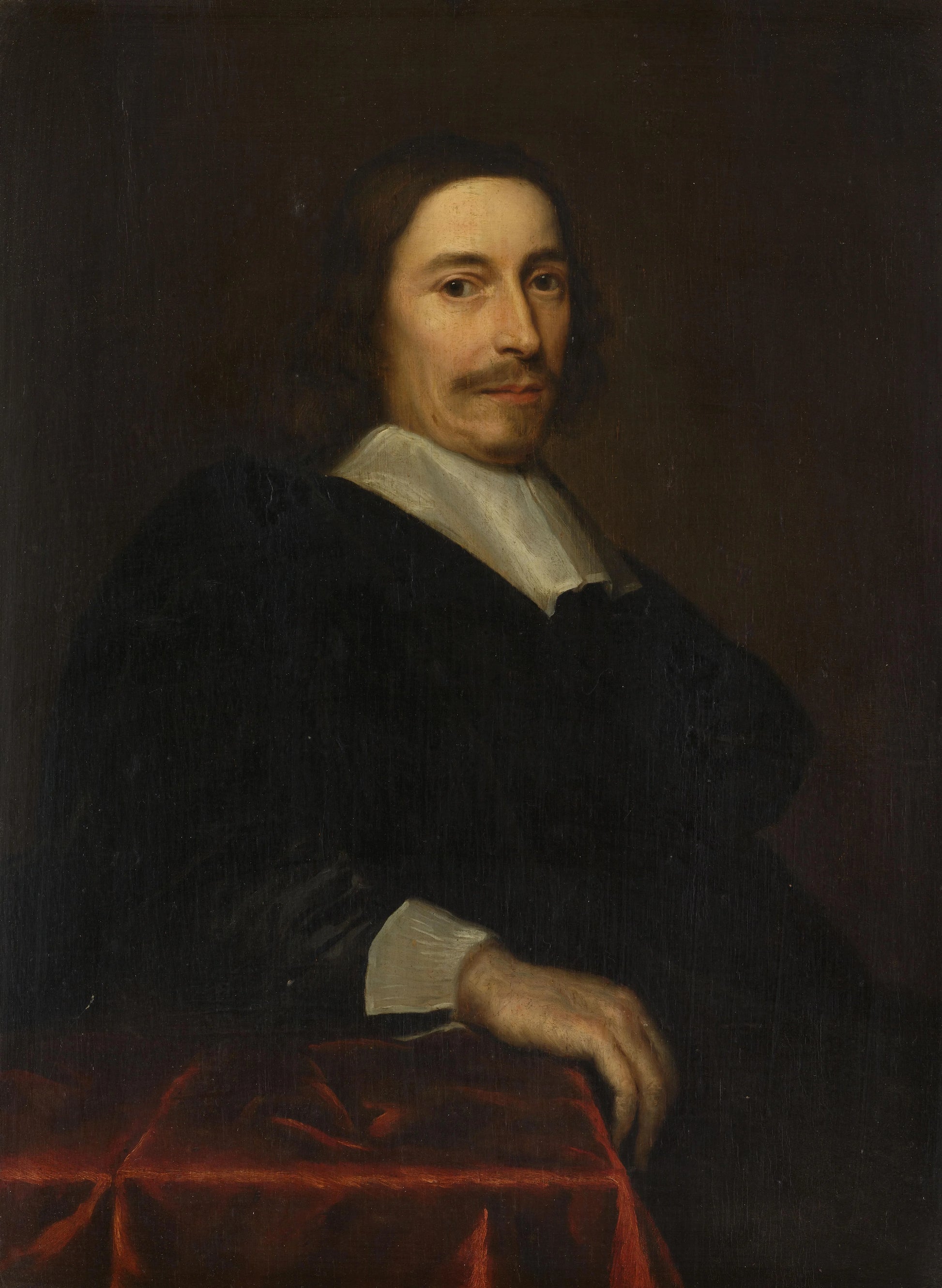 Portret van Jacob de Witt (1589-1674) – kopie naar anoniem Vintage Art Print | Wall Art Poster