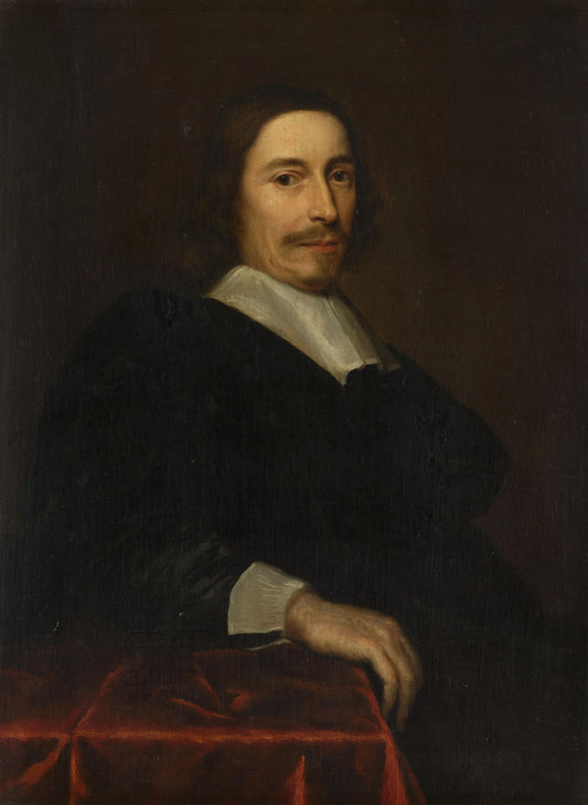 Portret van Jacob de Witt (1589-1674) – kopie naar anoniem Vintage Art Print | Wall Art Poster