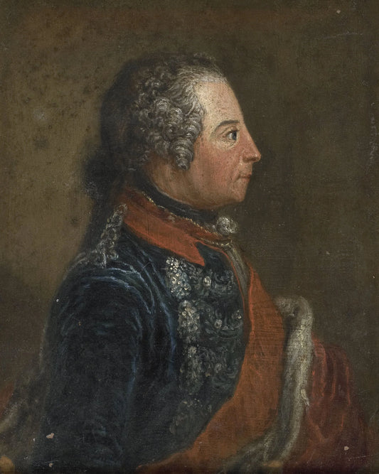 Frederik II de Grote (1712-86), koning van Pruisen – anonymous Vintage Art Print | Wall Art Poster