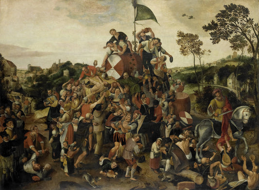 The St Martin's Day Kermis – Peeter Baltens Vintage Art Print | Wall Art Poster