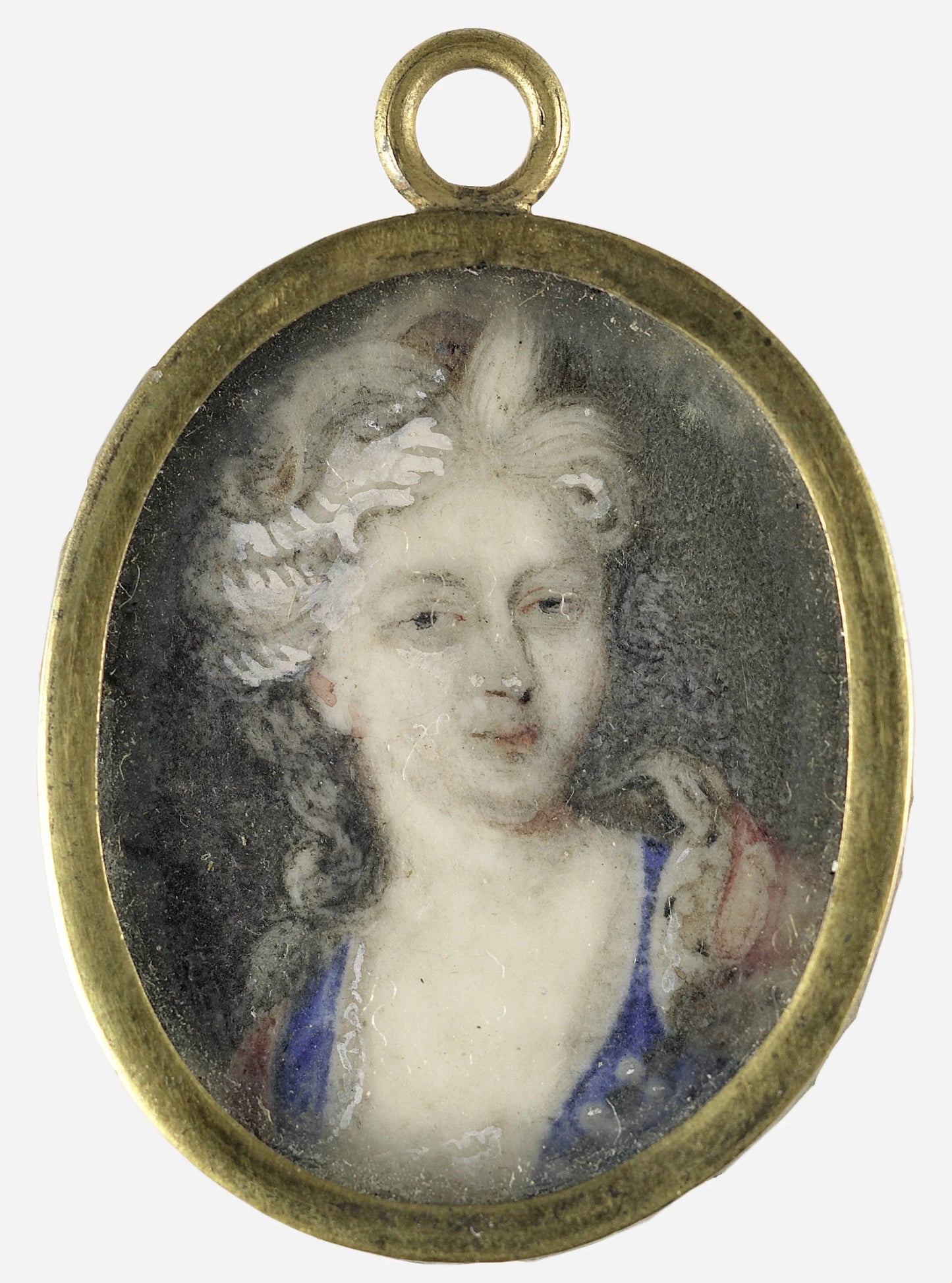 Portret van een vrouw, vermoedelijk Christiane Charlotte van Württemberg (1694-1729) – anoniem Vintage Art Print | Wall Art Poster