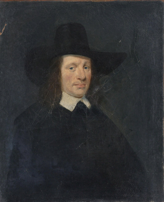 Portret van een man – Han van Meegeren Vintage Portrait Art Print | Wall Art Poster