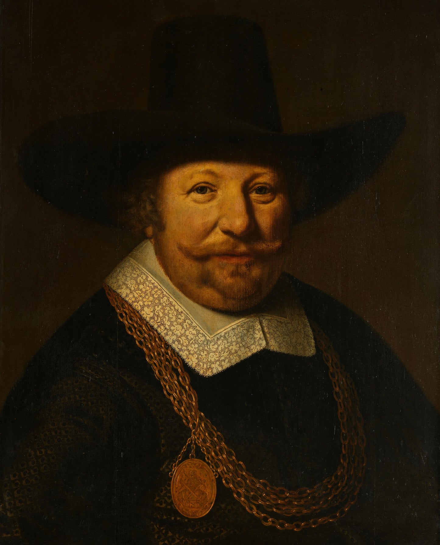 Portrait of Joos van Trappen, called Banckert, Vice-Admiral of Zeeland – anonymous Vintage Portrait Art Print | Wall Art Poster