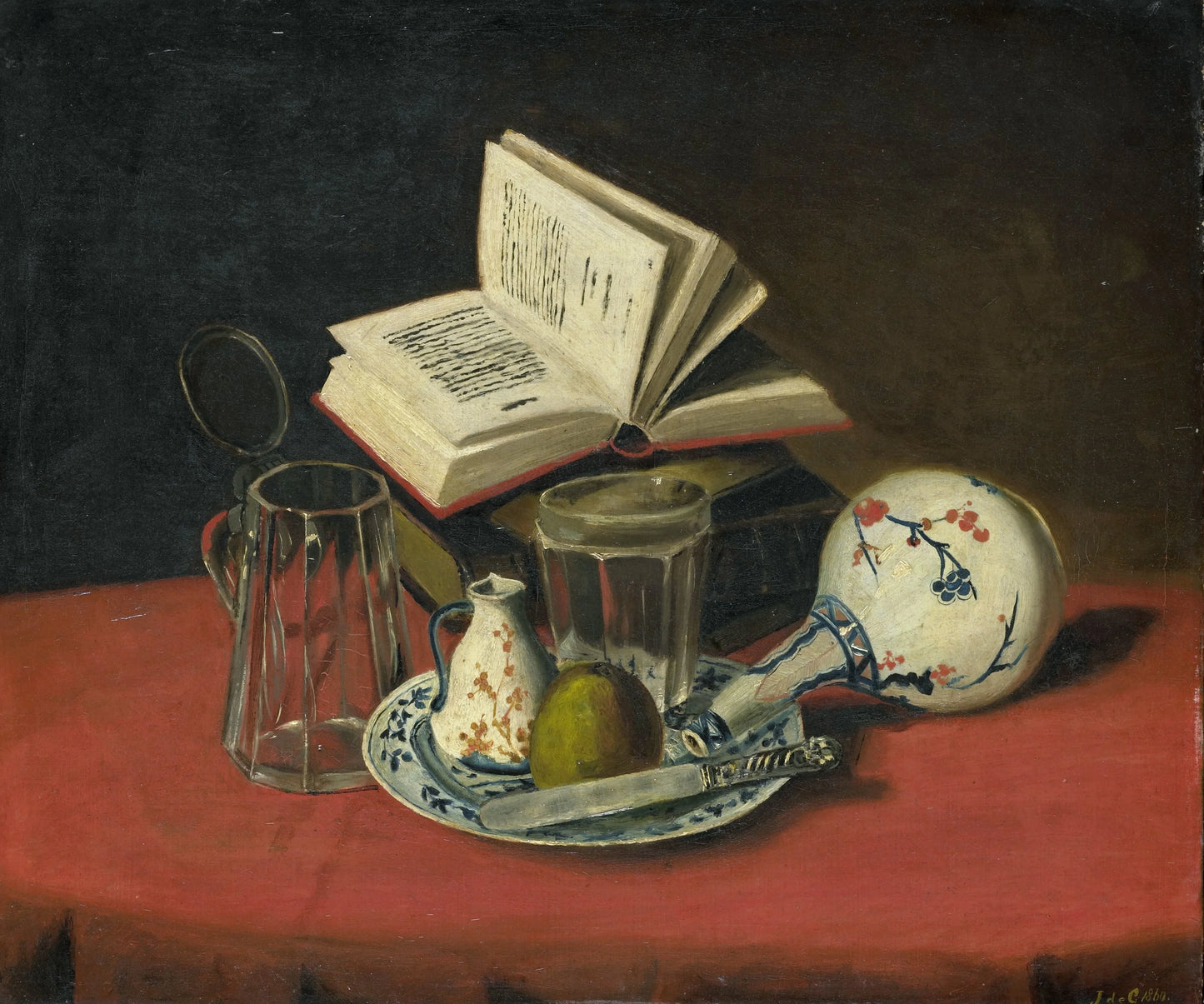 Still Life – J. de Clercq (schilder) Vintage Still Life Art Print | Wall Art Poster
