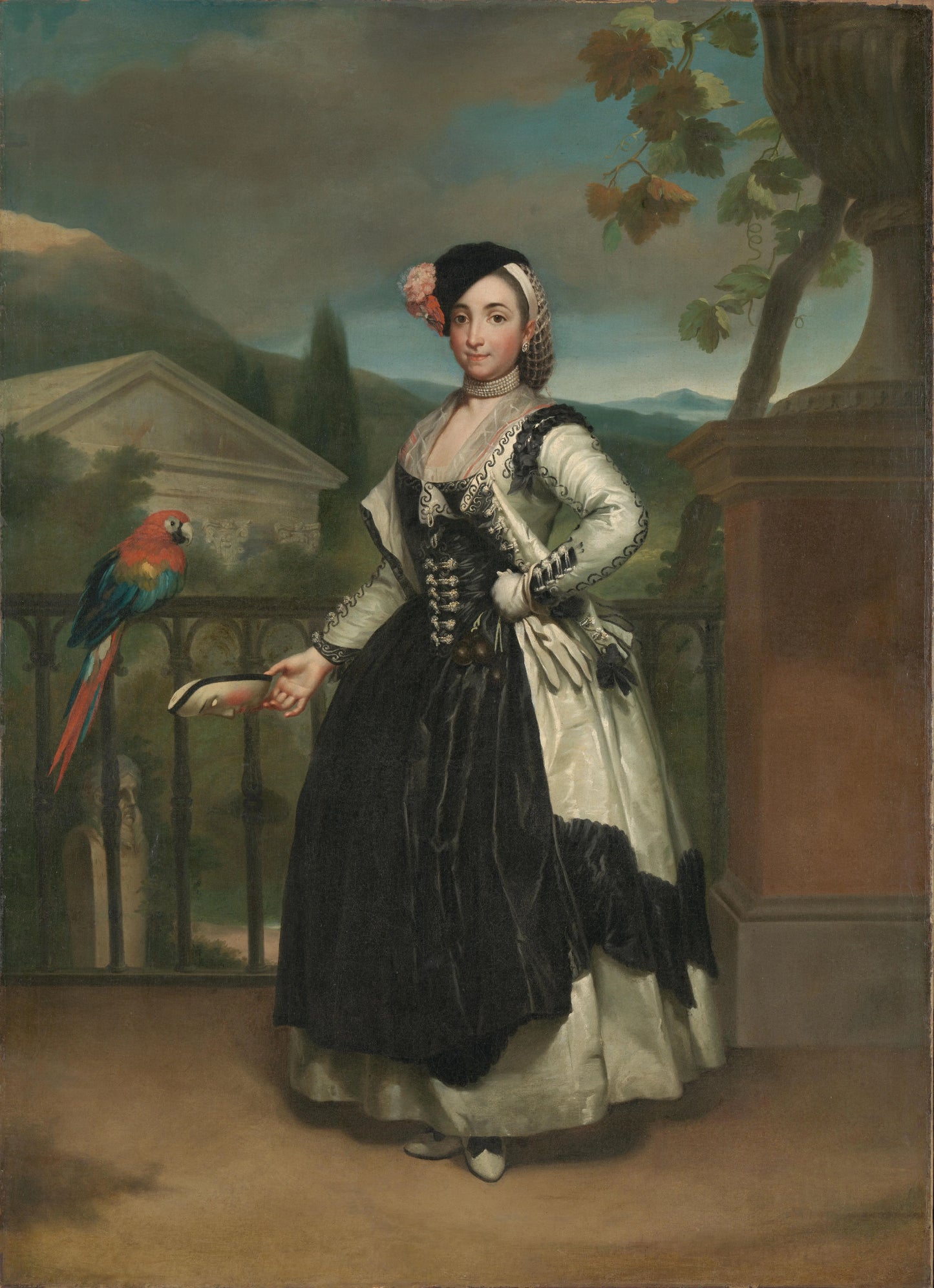 Portrait of Isabel Parreño y Arce, Marquise of Llano – Anton Raphael Mengs Vintage Portrait Art Print | Wall Art Poster