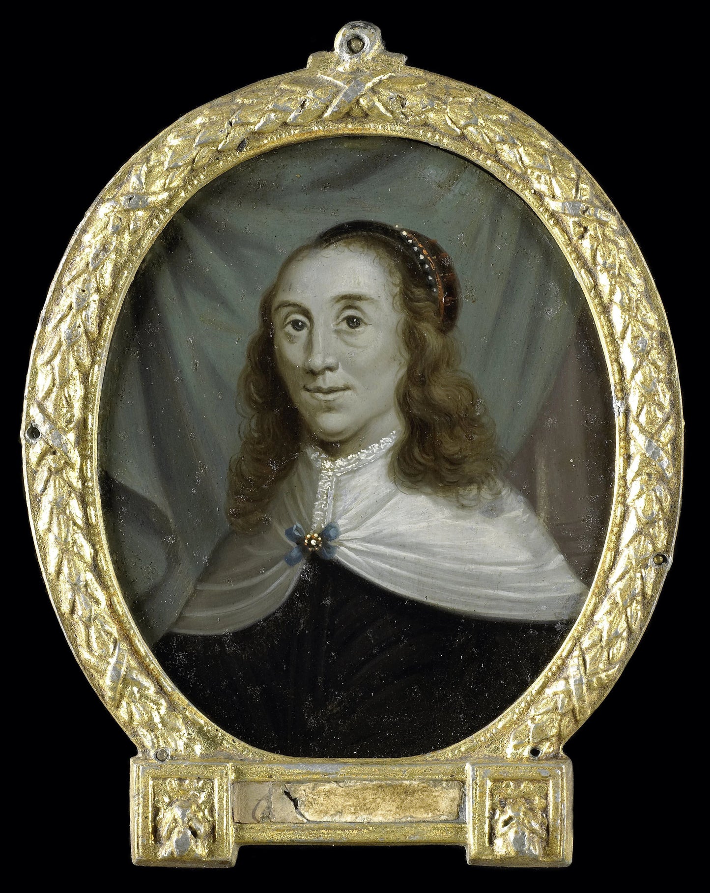 Portrait of Sibylle van Griethuysen, Poet in Groningen – Arnoud van Halen Vintage Portrait Art Print | Wall Art Poster