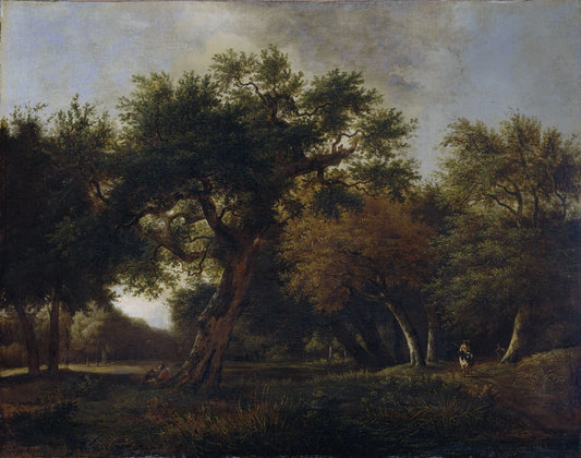 View in the Woods – Jan van Kessel (1641-1680) Vintage Landscape Art Print | Wall Art Poster