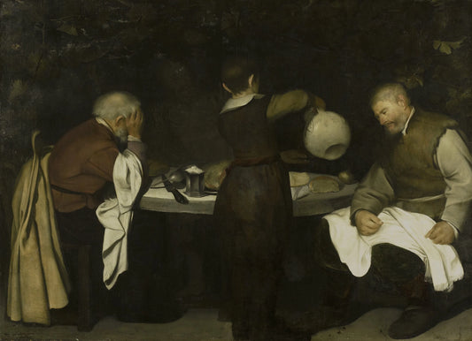 Supper at Emmaus – anoniem Vintage Art Print | Wall Art Poster