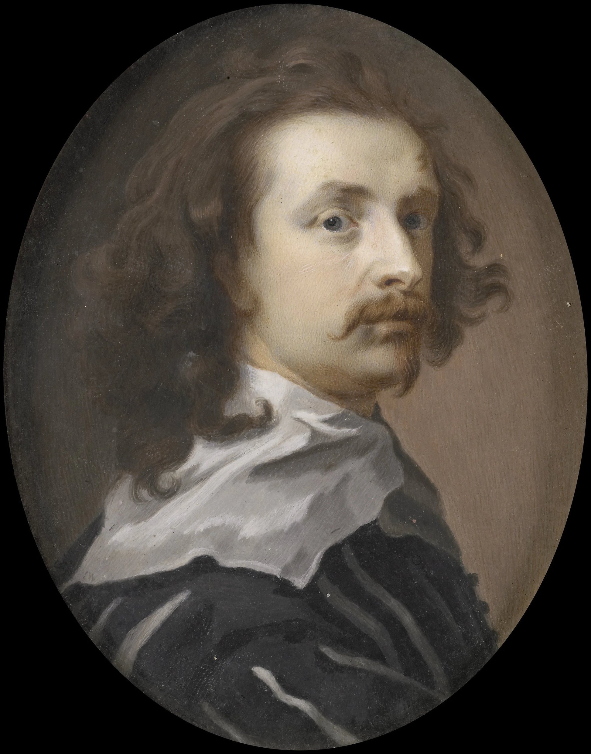 Anthony van Dyck (1599-1641). Schilder – Christian Richter (I) Vintage Self-Portrait Art Print | Wall Art Poster