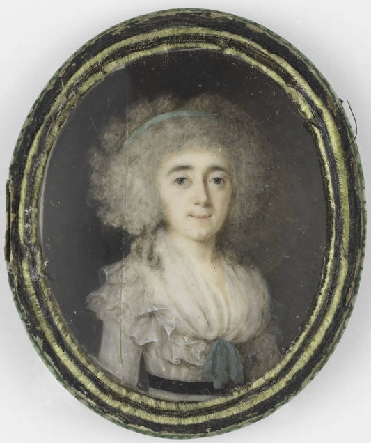 Portrait of a Woman – Anthonie Joseph Helant Vintage Portrait Art Print | Wall Art Poster