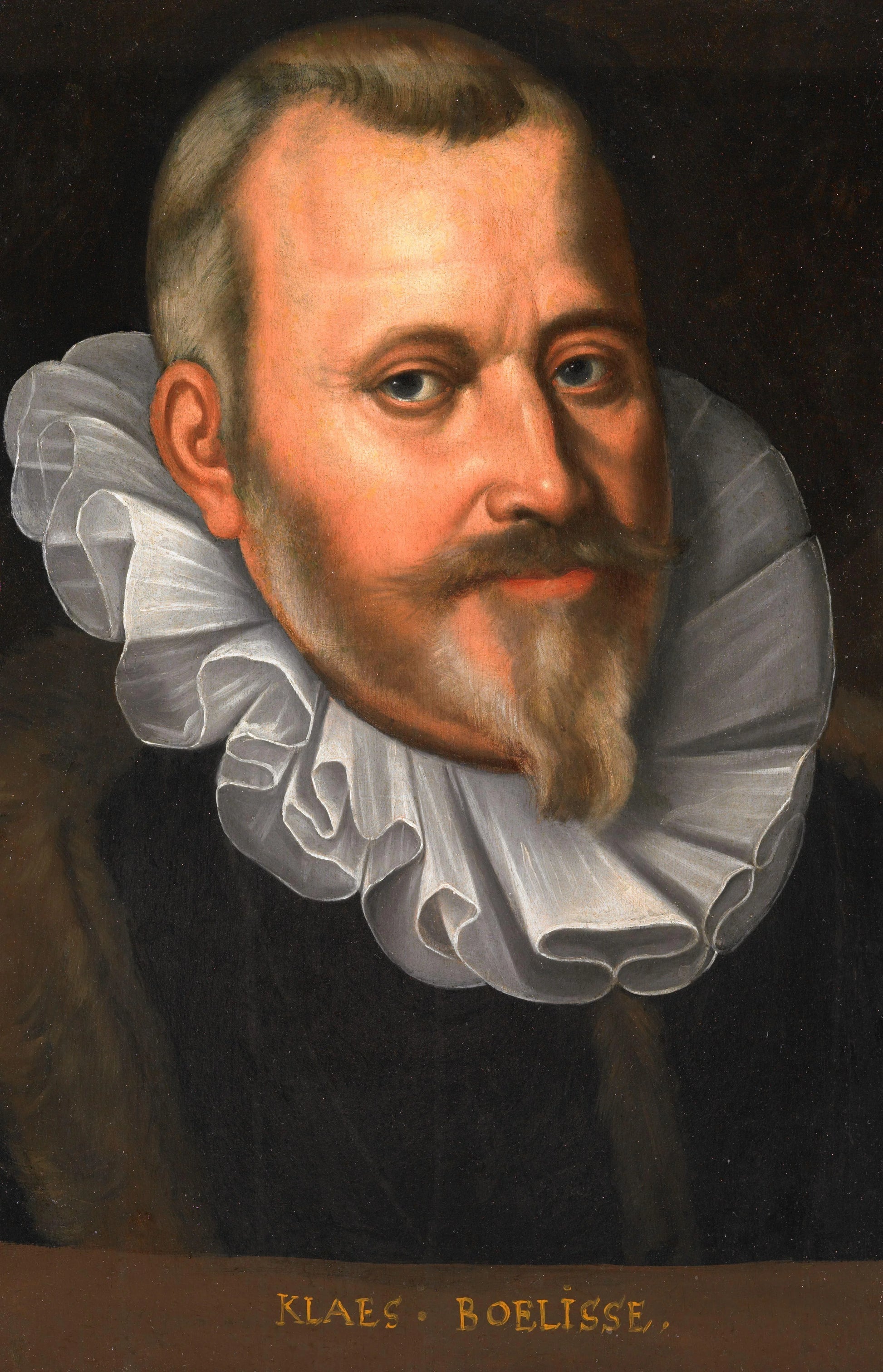 Portrait of Claes Allertsz Boelens (1550-1615) – anoniem Vintage Portrait Art Print | Wall Art Poster