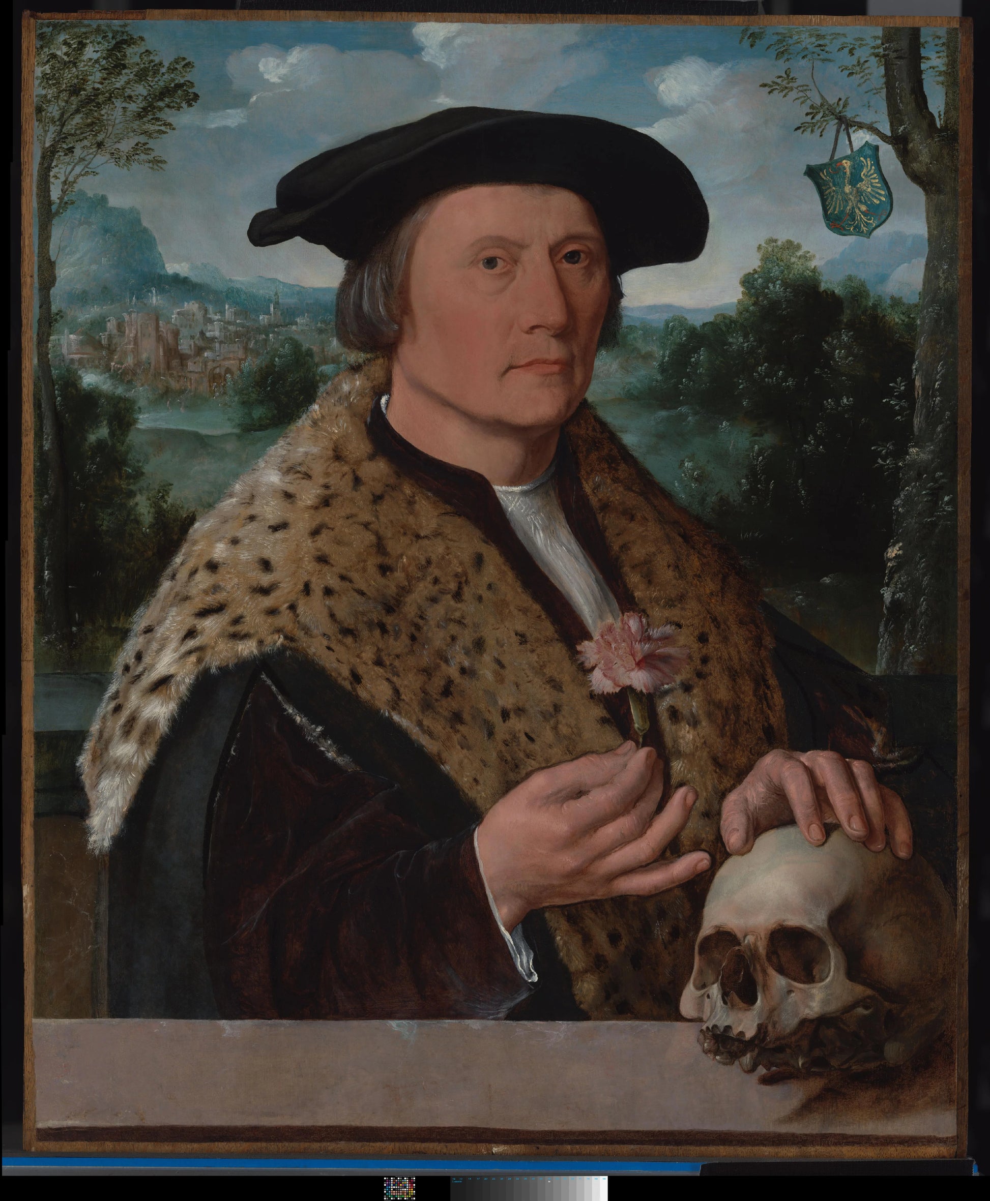 Pompeius Occo – Dirck Jacobsz. Vintage Portrait Art Print | Wall Art Poster