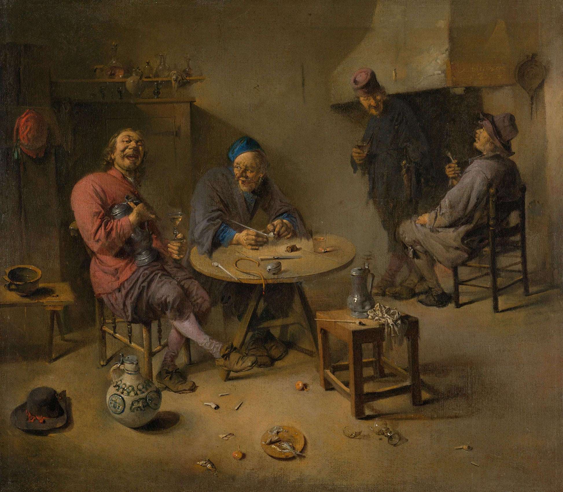 The Tavern – Abraham Diepraam Vintage Art Print | Wall Art Poster