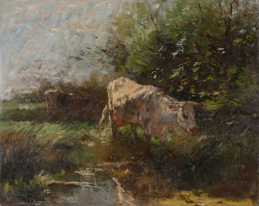Meadow with Cows – Willem Maris Vintage Landscape Art Print | Wall Art Poster