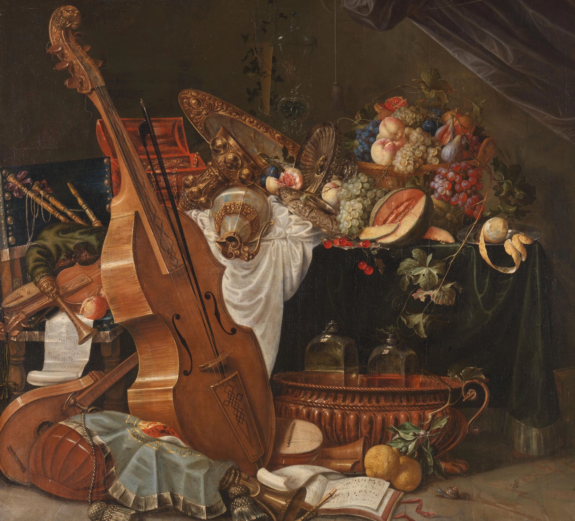 Still Life – Johann Friedrich Grueber Vintage Still Life Art Print | Wall Art Poster