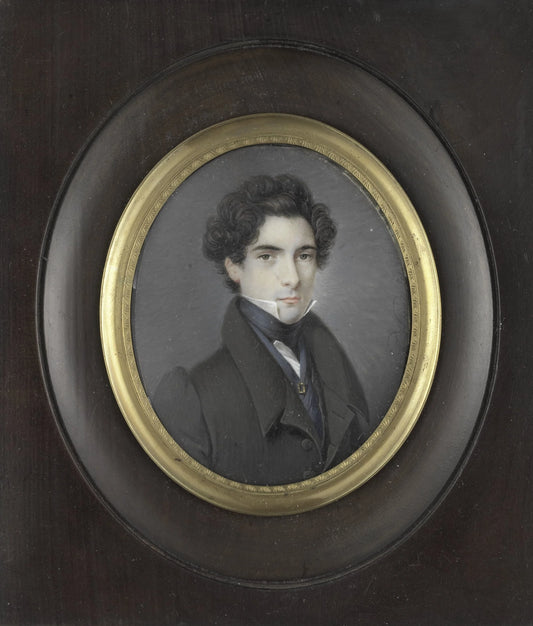 Portrait of Frederik Adrian (1804-74), Count van Limburg Stirum, or Thomas Henry (1804-42), Count van Limburg Stirum – Johannes Hari (I) Vintage Portrait Art Print | Wall Art Poster