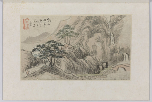 Landschap – Cheng Men Vintage Art Print | Wall Art Poster