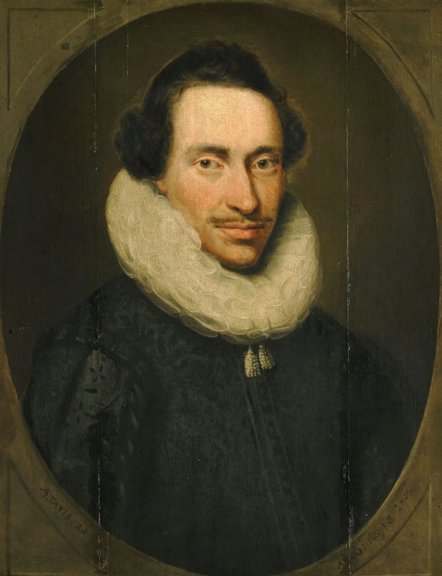 Portrait of Philippe le Mire (1596-?) – Jacob Lambrechtsz. Loncke Vintage Portrait Art Print | Wall Art Poster
