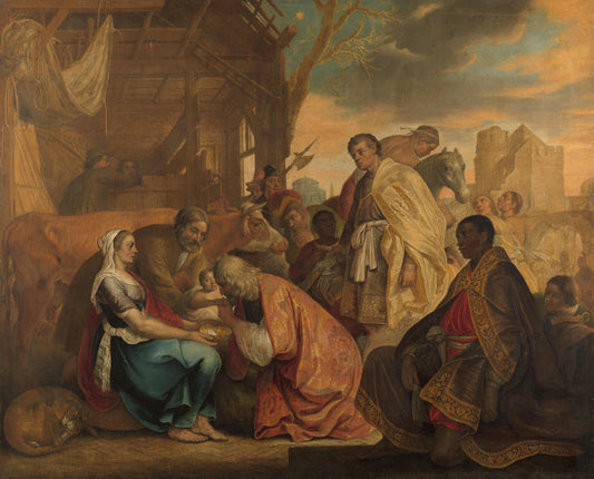 The adoration of the Magi – Joris Fransz van Schooten Vintage Art Print | Wall Art Poster