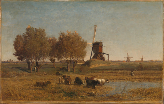 De Winkel near Abcoude – Paul Joseph Constantin Gabriël Vintage Landscape Art Print | Wall Art Poster