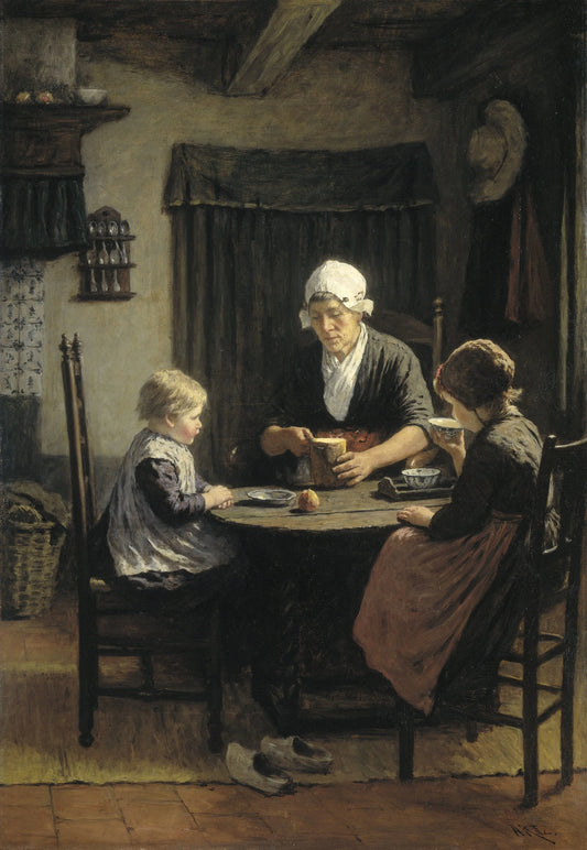 At Grandmother's – David Adolph Constant Artz Vintage Art Print | Wall Art Poster