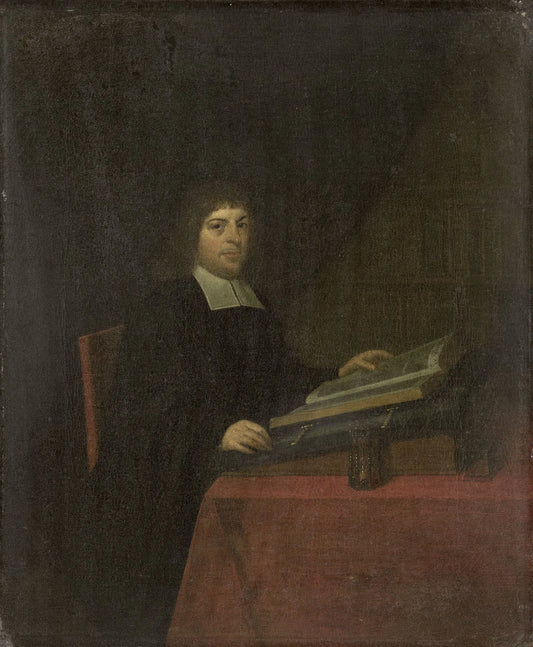Portrait of a Minister – Roelof Koets (II) Vintage Portrait Art Print | Wall Art Poster