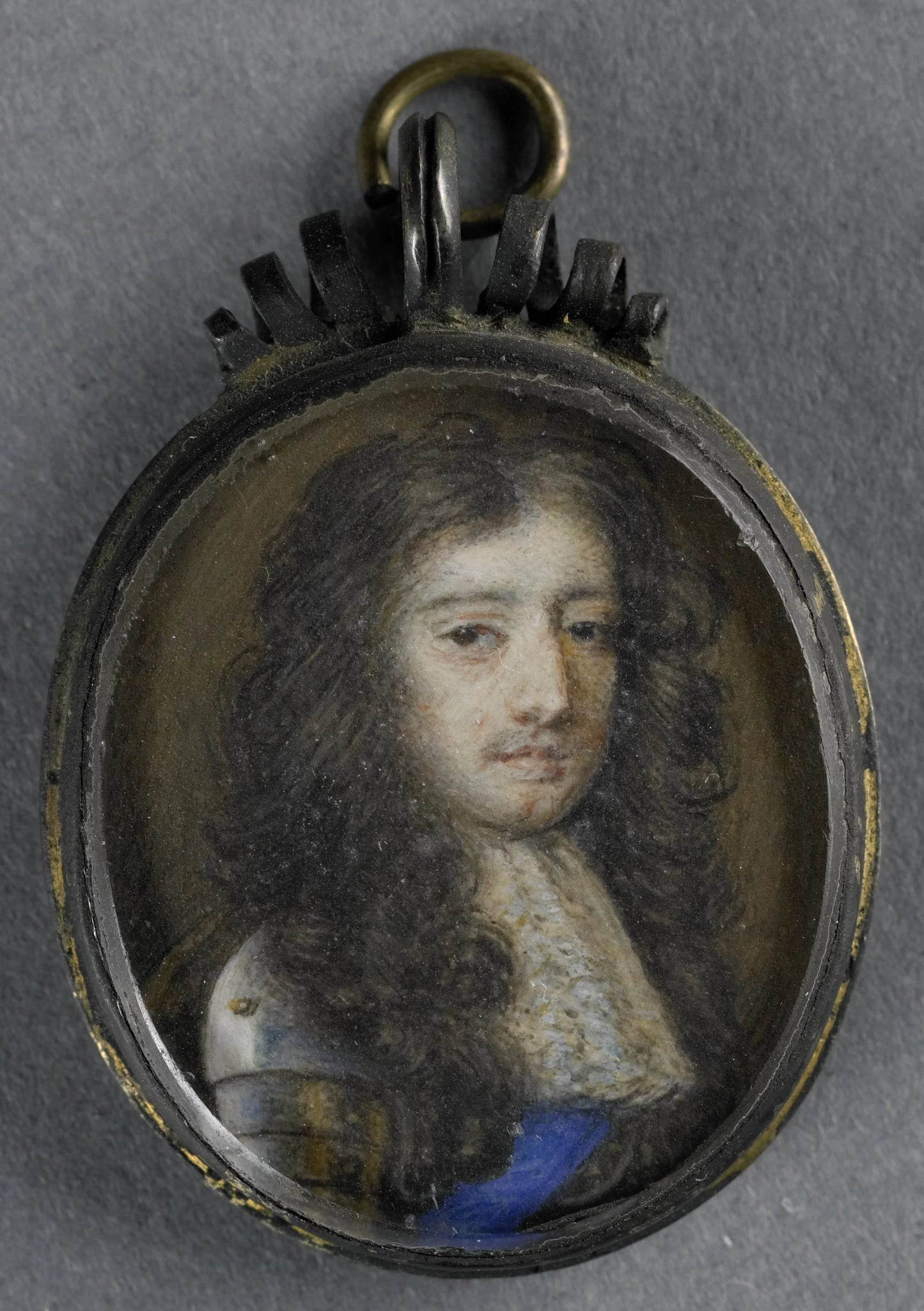 Willem III (1650-1702), prins van Oranje – toegeschreven aan Richard Gibson Vintage Art Print | Wall Art Poster