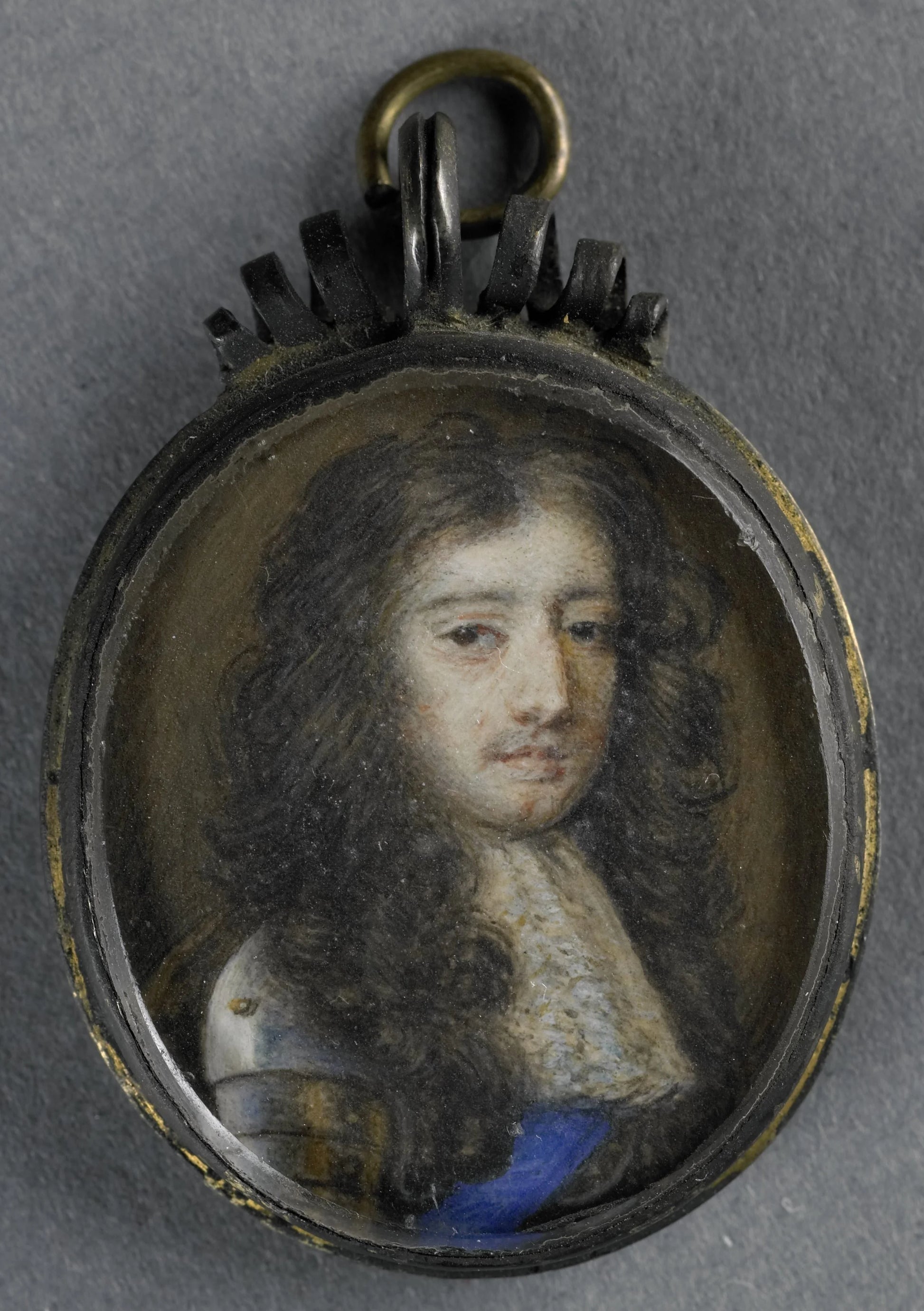 Willem III (1650-1702), prins van Oranje – toegeschreven aan Richard Gibson Vintage Art Print | Wall Art Poster