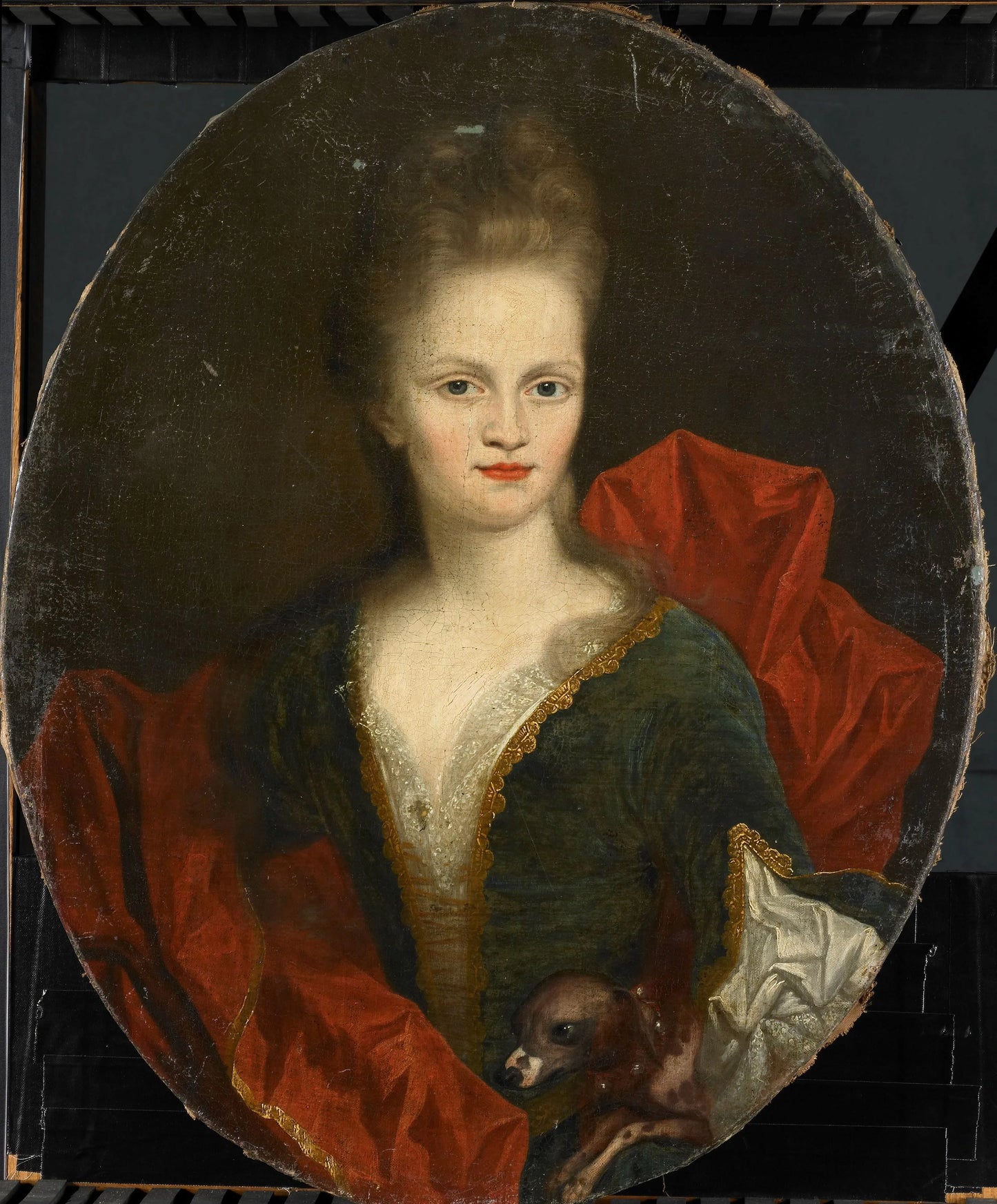 Anna Margaretha van Petcum (1676-1745), Wife of Johan Arnold Zoutman – Johan van Diest Vintage Portrait Art Print | Wall Art Poster