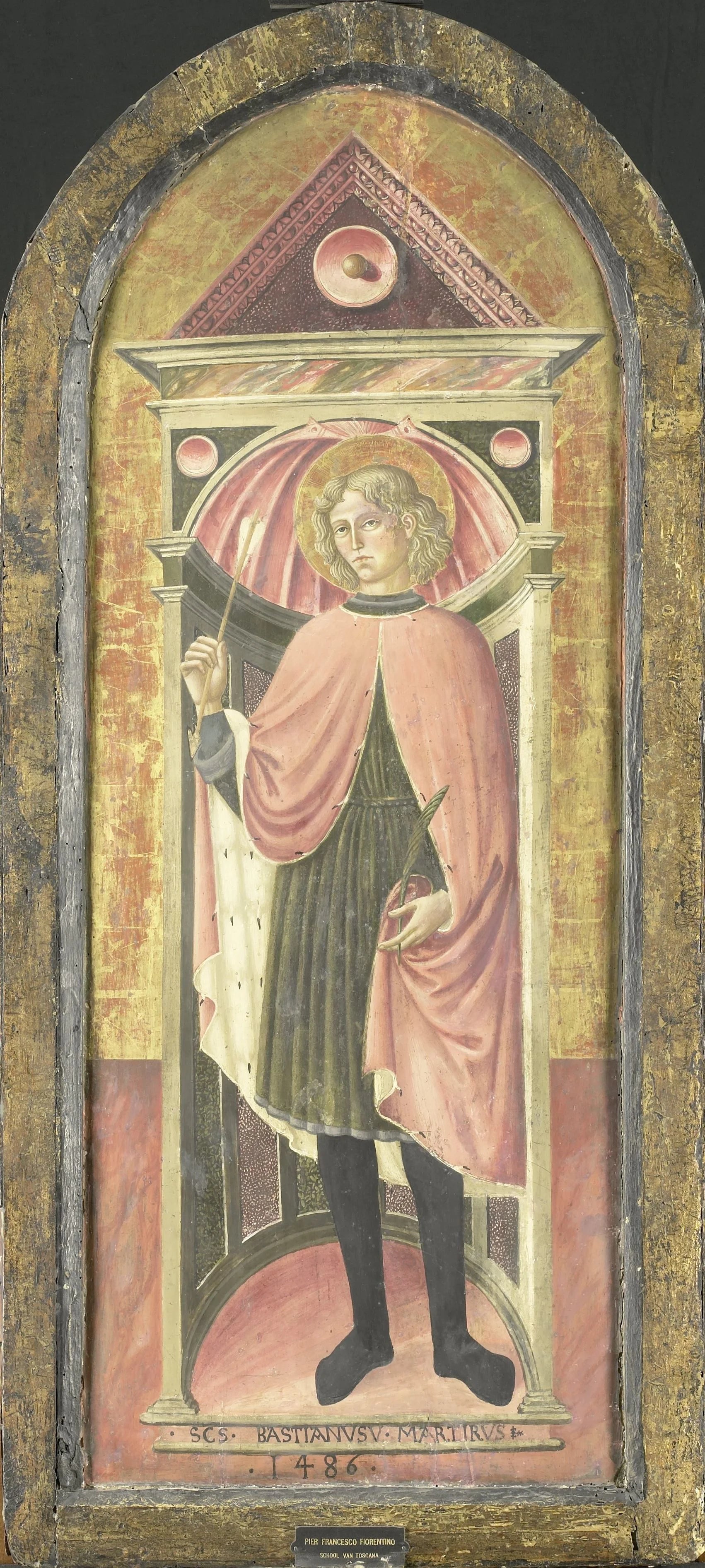 Saint Sebastian – anoniem Vintage Art Print | Wall Art Poster