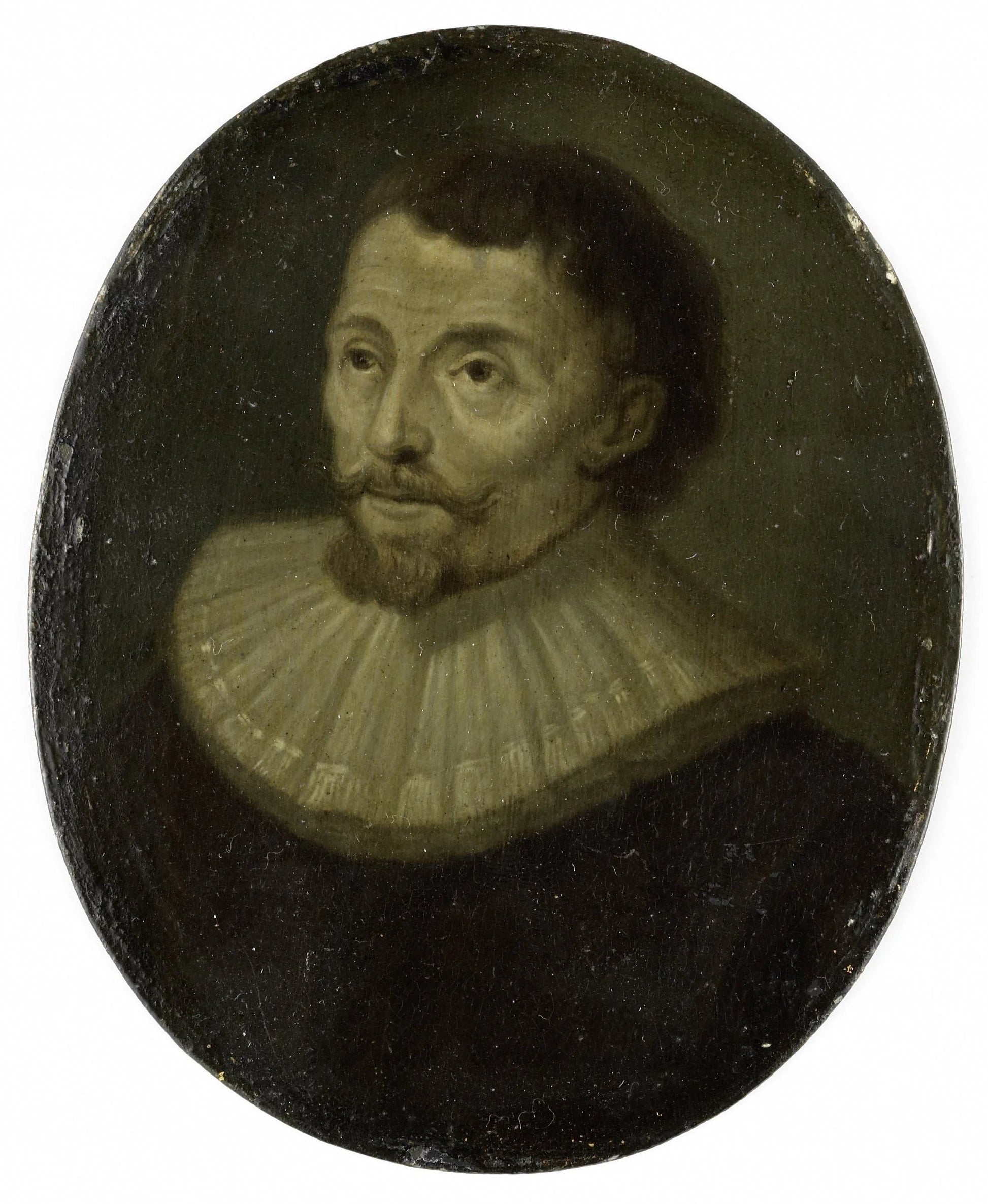Portrait of Jan van der Rosieren (born 1581) – Arnoud van Halen Vintage Portrait Art Print | Wall Art Poster