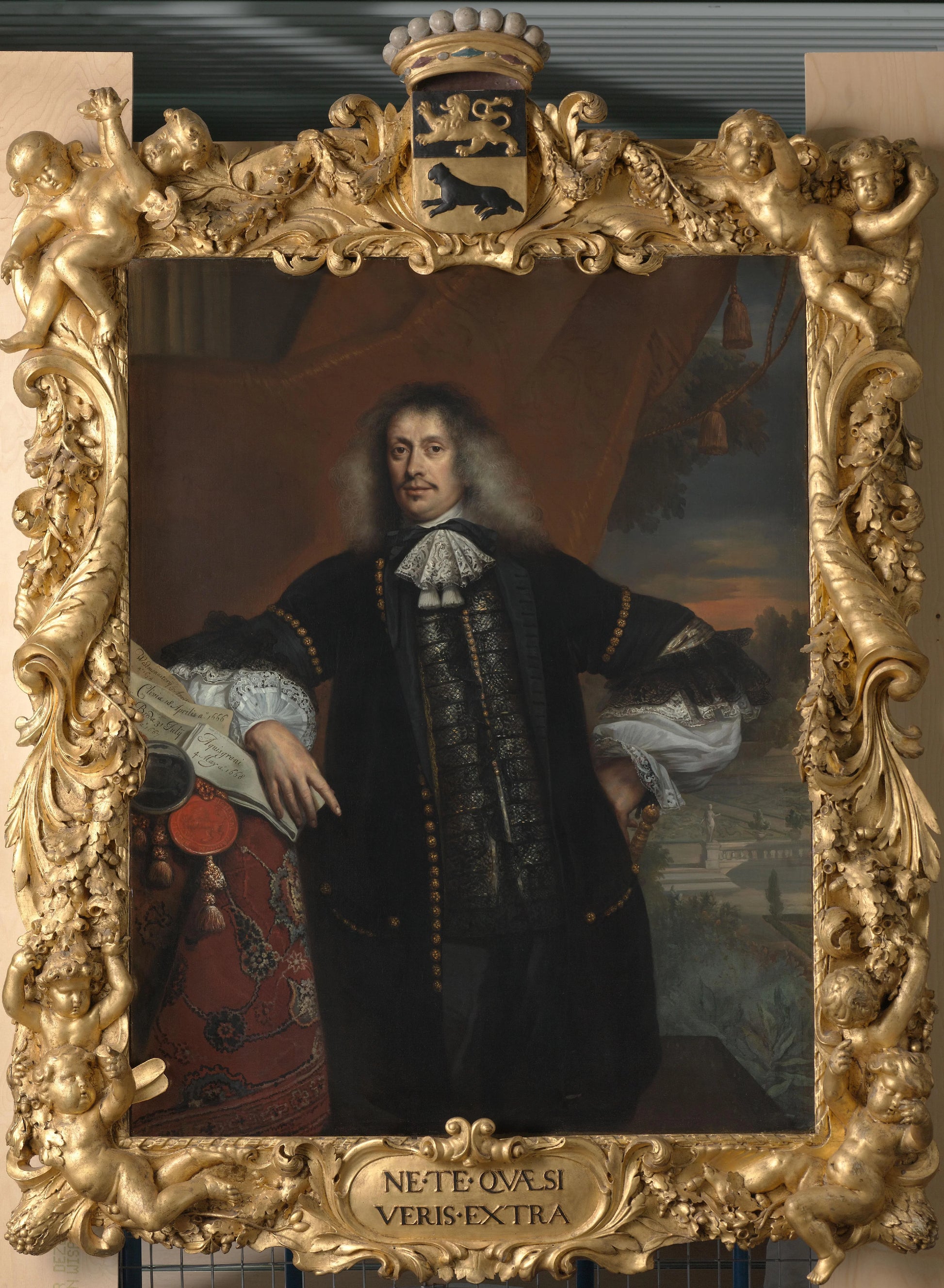 Hieronymus van Beverningk – Jan de Baen Vintage Cityscape Art Print | Wall Art Poster
