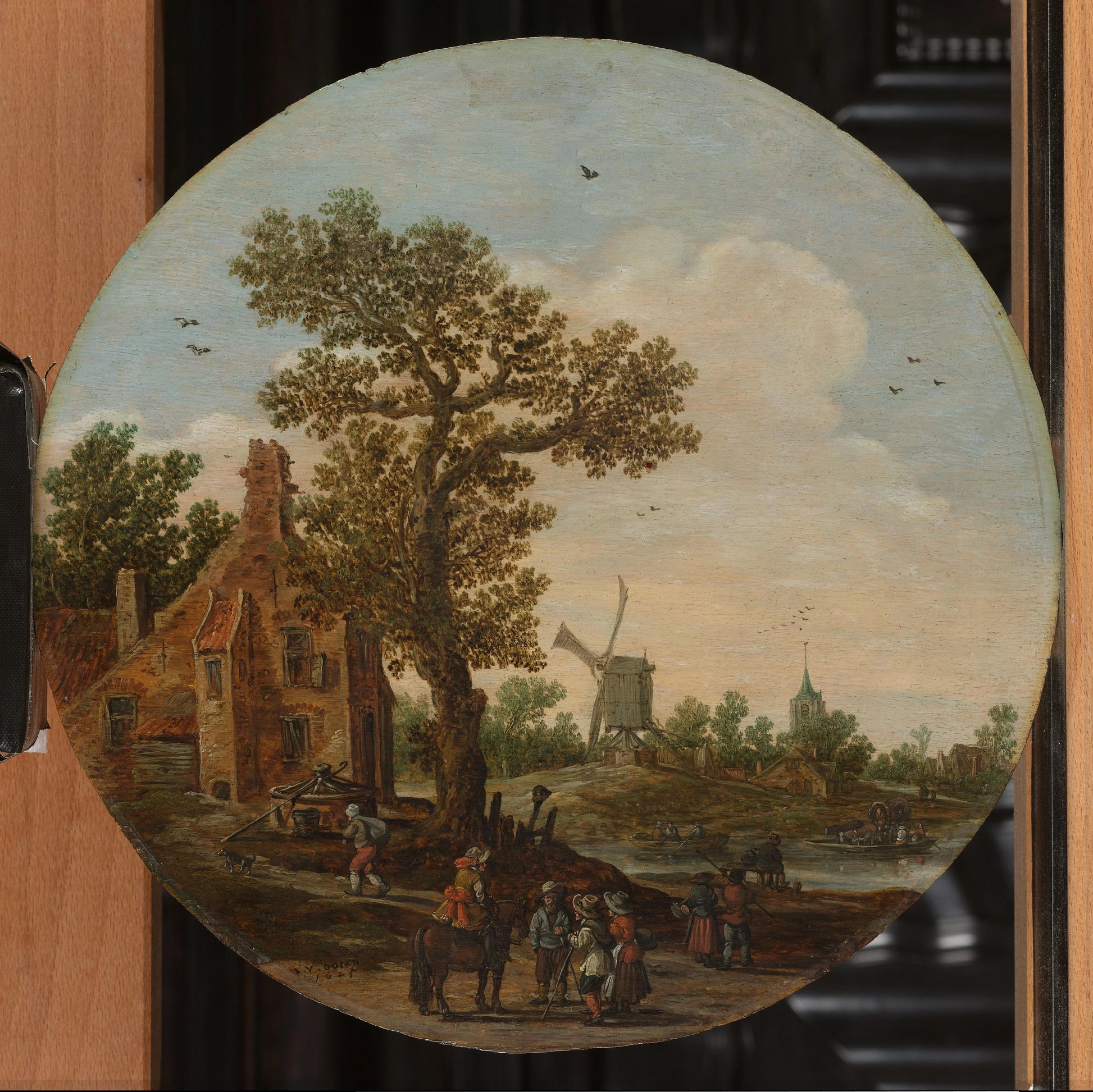 Summer – Jan van Goyen (signed by artist) Vintage Landscape Art Print | Wall Art Poster