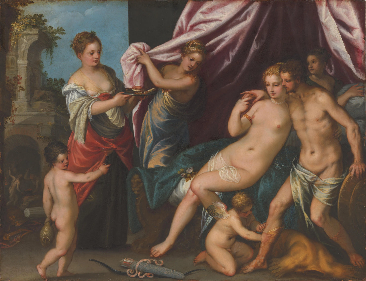 Venus and Mars – Hans Rottenhammer (I) Vintage Art Print | Wall Art Poster
