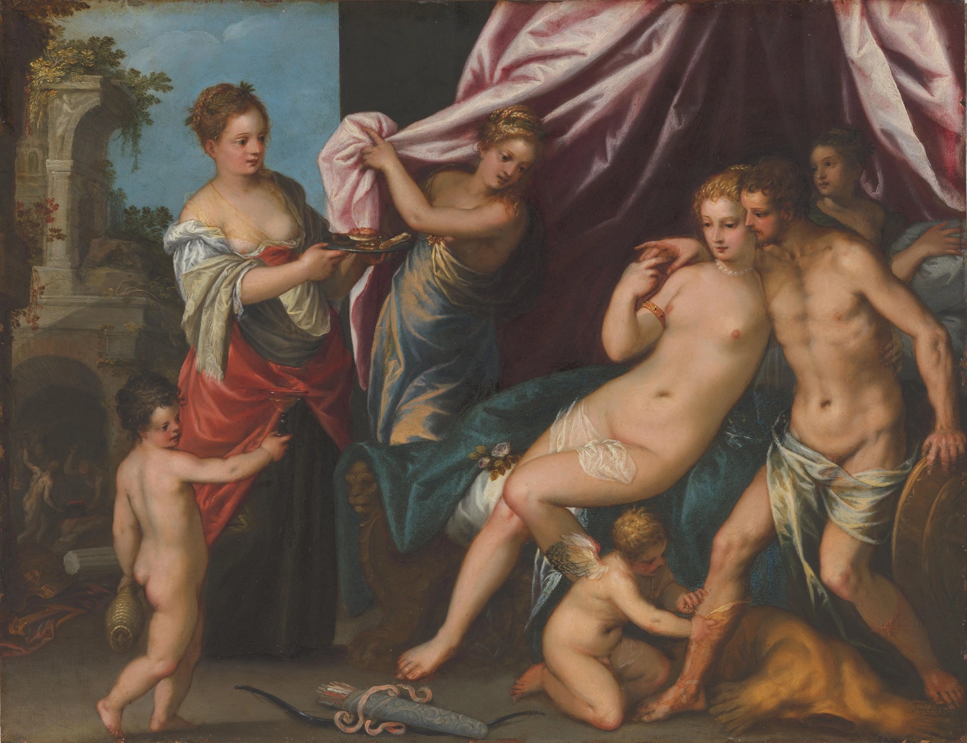 Venus and Mars – Hans Rottenhammer (I) Vintage Art Print | Wall Art Poster