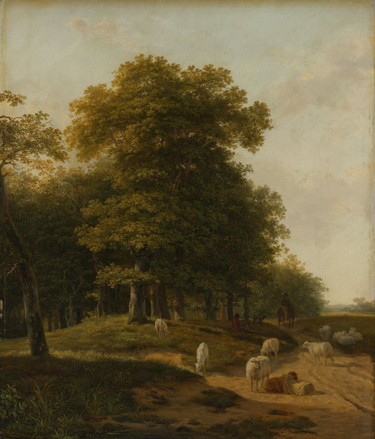 Gelder Landscape – Hendrikus van de Sande Bakhuyzen Vintage Landscape Art Print | Wall Art Poster
