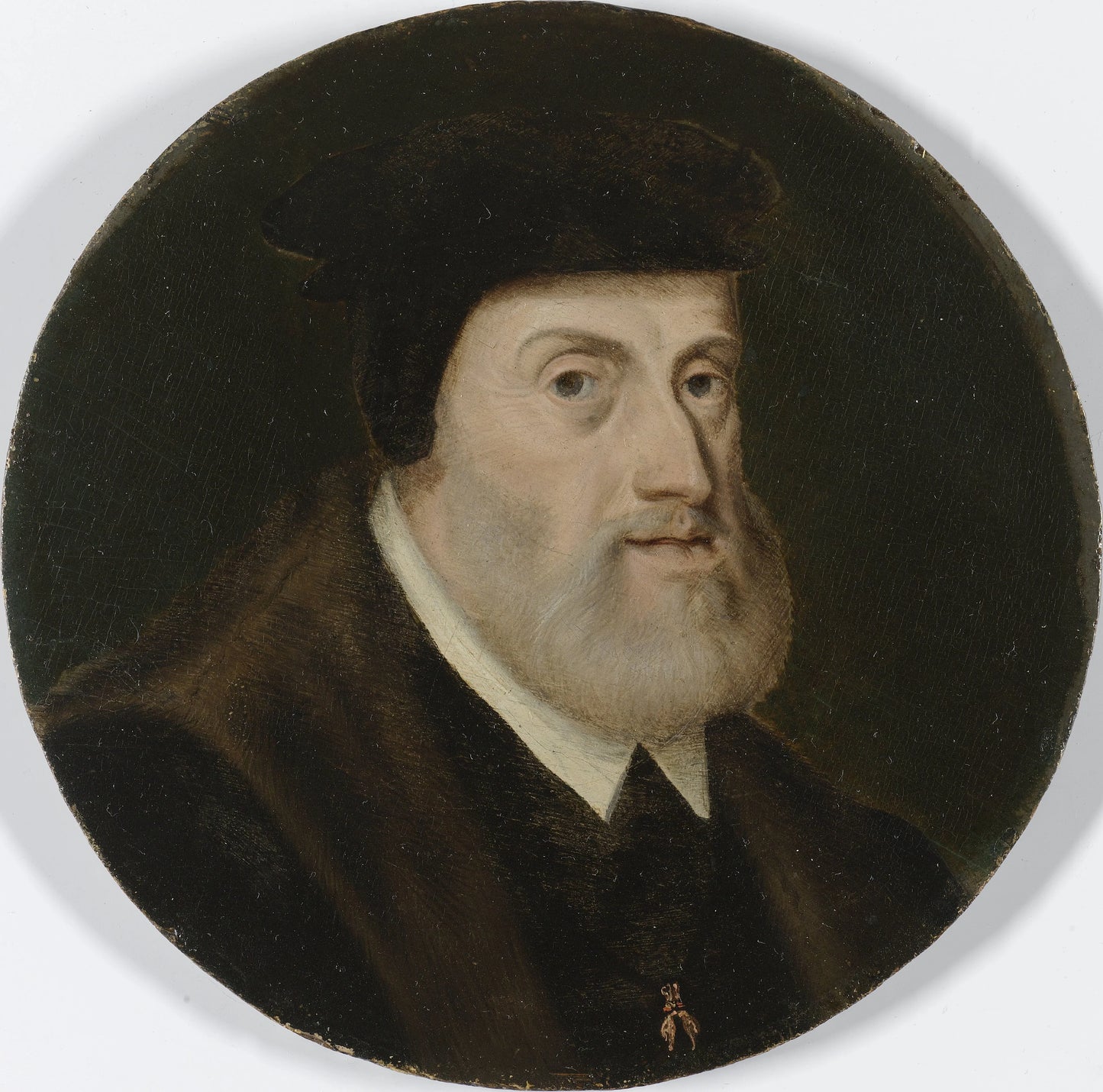 Portrait of Charles V, Holy Roman Emperor – anonymous Vintage Portrait Art Print | Wall Art Poster