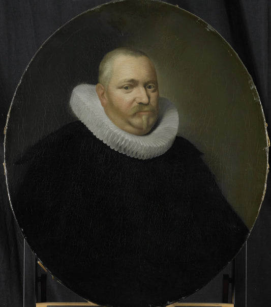 Portrait of Ewoud Pietersz van der Horst, Director of the Rotterdam Chamber of the Dutch East India Company, elected 1618 – Pieter van der Werff Vintage Portrait Art Print | Wall Art Poster