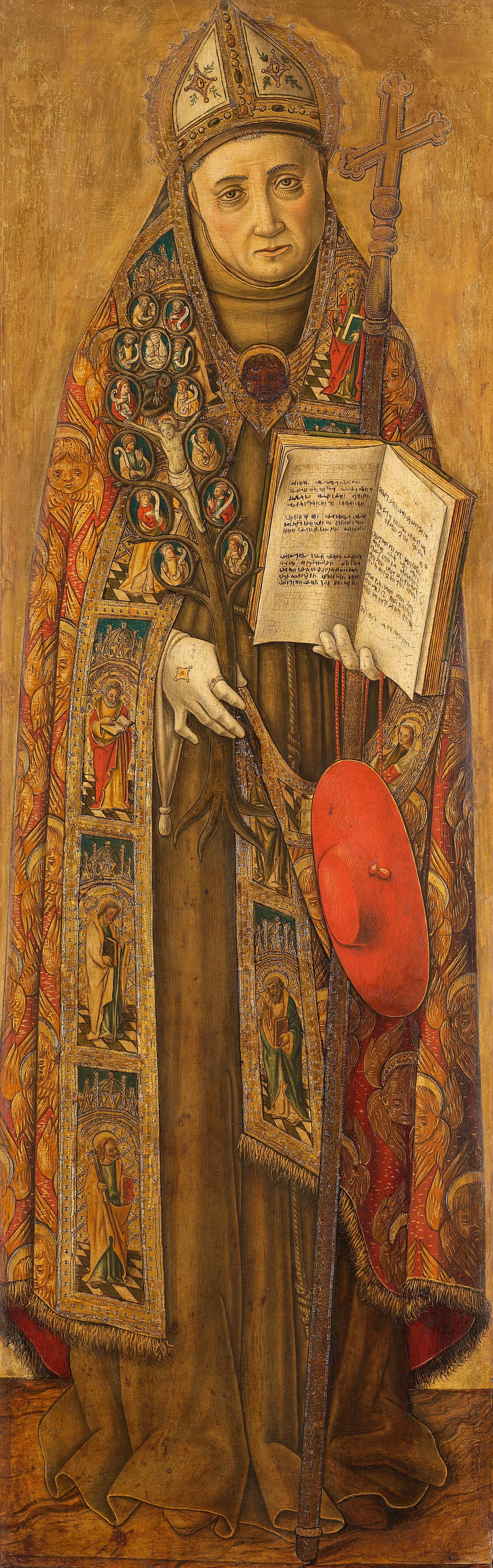 St Bonaventura – Vittore Crivelli Vintage Floral Art Print | Wall Art Poster