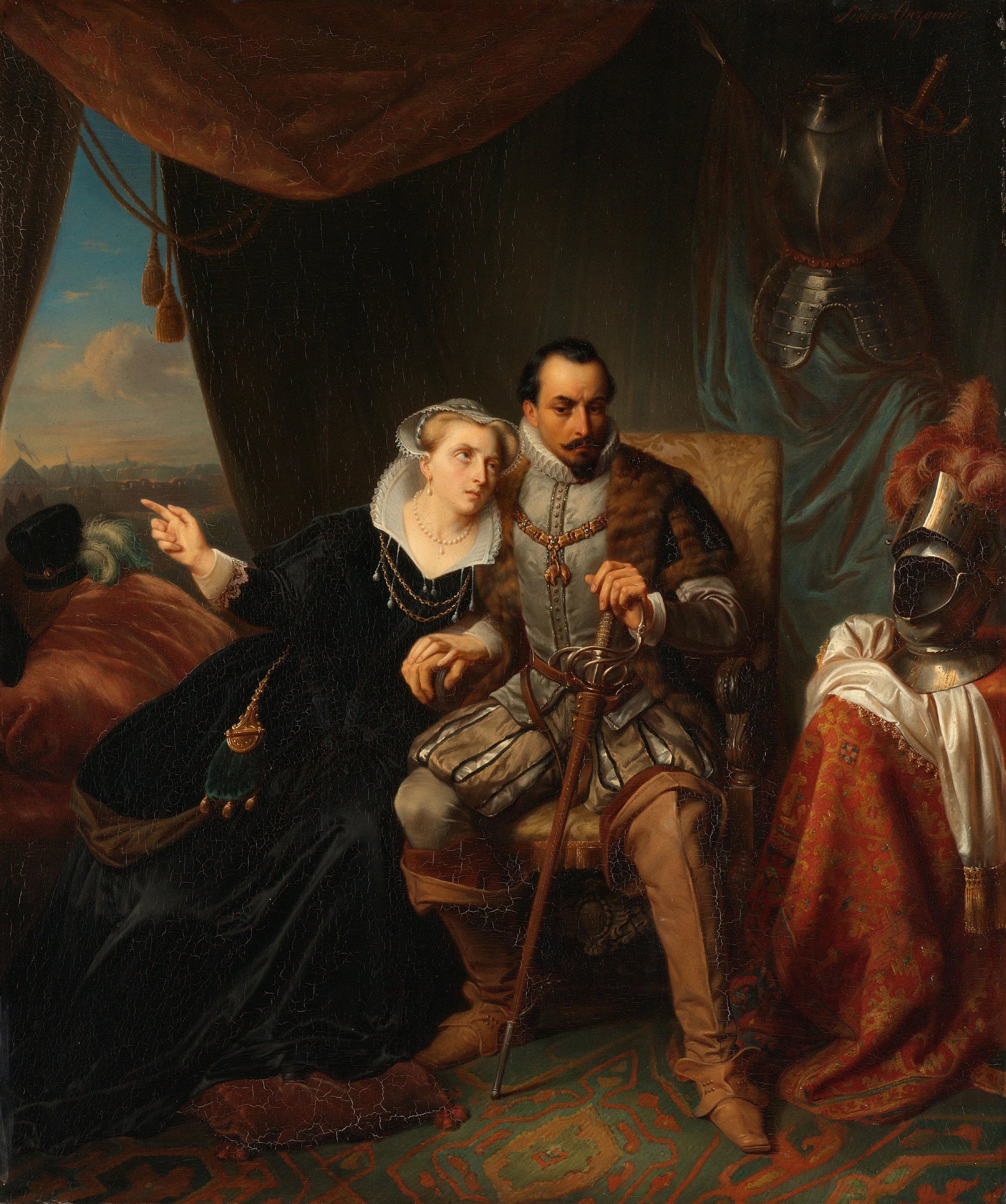 Scene from the Eighty Years' War " – Simon Opzoomer Vintage Art Print | Wall Art Poster