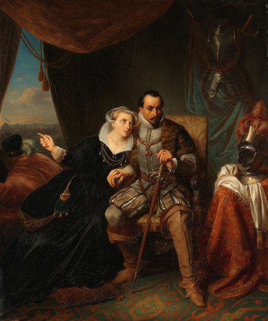 Scene from the Eighty Years' War " – Simon Opzoomer Vintage Art Print | Wall Art Poster