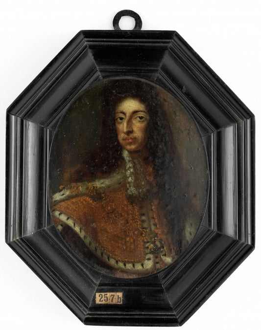 Portrait of William III, Prince of Orange and King of England after 1689 – anoniem Vintage Portrait Art Print | Wall Art Poster