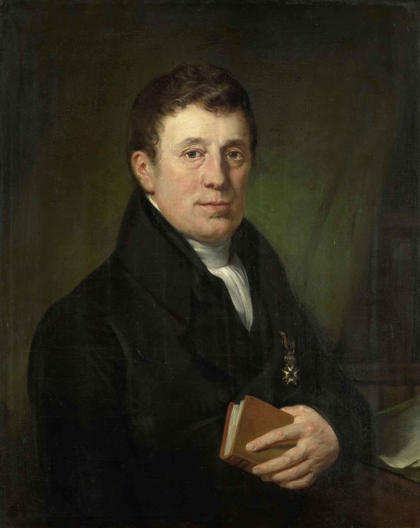 Hendrik Harmen Klijn (1773-1856). Dichter – Jan Willem Pieneman Vintage Art Print | Wall Art Poster