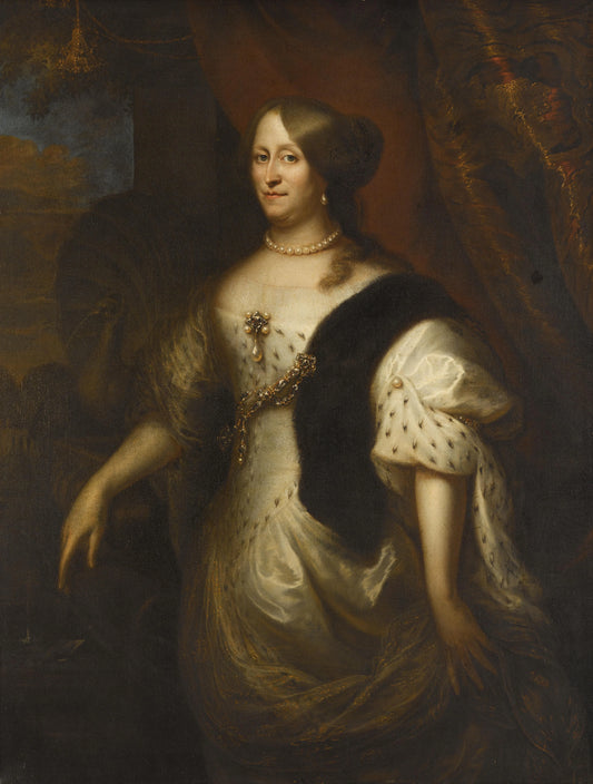 Cornelia Teding van Berkhout (1614-80), Wife of Maerten Harpertsz Tromp – Jan Lievens Vintage Portrait Art Print | Wall Art Poster
