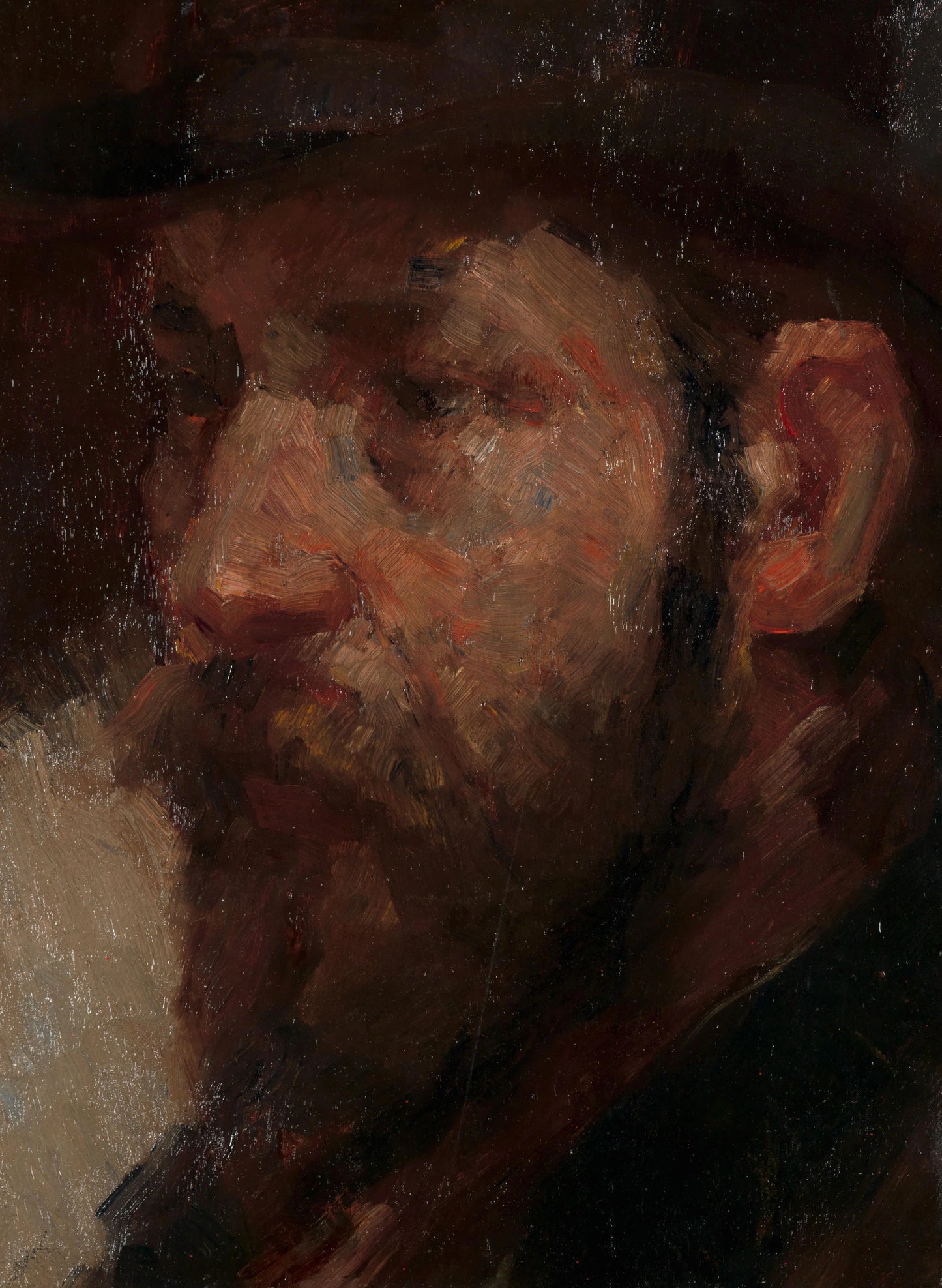 Portrait of the Art Dealer E.J. van Wisselingh (1848-1912) – Marinus van der Maarel Vintage Portrait Art Print | Wall Art Poster
