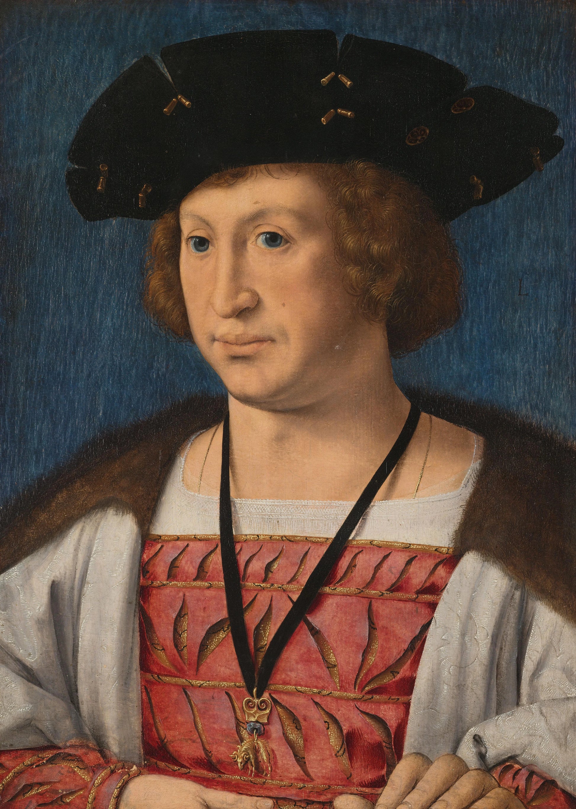 Floris van Egmond (1469-1539), Count of Buren en Leerdam – Jan Gossart Vintage Art Print | Wall Art Poster